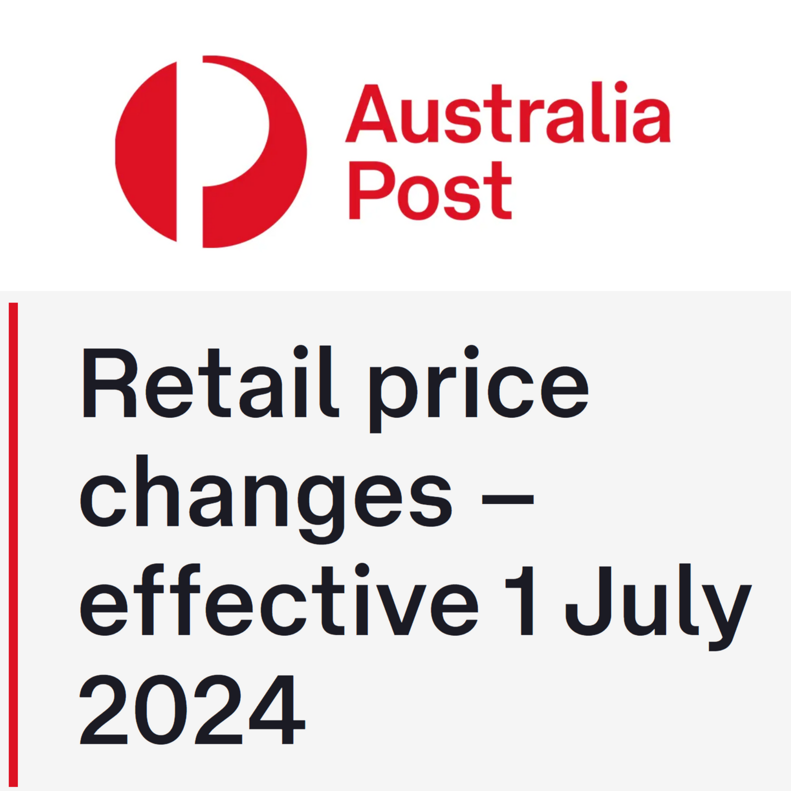 Australia post satchel costs sale