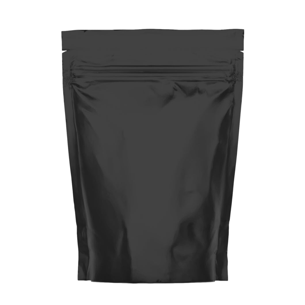 Black Aluminium Foil Bag [Mylar Stand Up Pouch] [70x100mm]