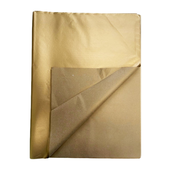 Richland Metallic Gold Tissue Paper Sheets 20 x 26 (48 Sheets)